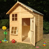 5’3 x 5’6 Shire Croft Childrens/ Kids Wooden Garden Playhouse 5’3 x 5’6 Shire Croft Childrens/ Kids Wooden Garden Playhouse