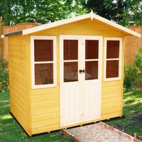 7×5 Shire Haddon Wooden Summerhouse 7×5 Shire Haddon Wooden Summerhouse