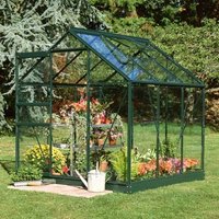 6’4 x 6’5 Green Frame Halls Popular 66 Small Greenhouse (1.93 x 1.95m) 6’4 x 6’5 Green Frame Halls Popular 66 Small Greenhouse (1.93 x 1.95m)