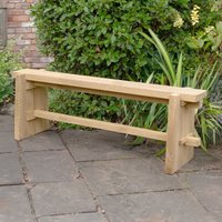 Forest Wooden Sleeper Pew Garden Bench 4’11 x 1’4 (1.50m x 0.40m) Forest Wooden Sleeper Pew Garden Bench 4’11 x 1’4 (1.50m x 0.40m)