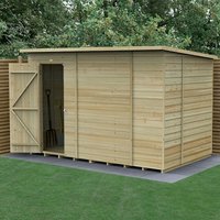 10′ x 6′ Forest Beckwood 25yr Guarantee Shiplap Pressure Treated Windowless Pent Wooden Shed (3.11m x 2.05m) 10′ x 6′ Forest Beckwood 25yr Guarantee Shiplap Pressure Treated Windowless Pent Wooden Shed (3.11m x 2.05m)