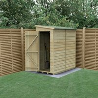 6′ x 3′ Forest Beckwood 25yr Guarantee Shiplap Pressure Treated Windowless Pent Wooden Shed (1.88m x 1.02m) 6′ x 3′ Forest Beckwood 25yr Guarantee Shiplap Pressure Treated Windowless Pent Wooden Shed (1.88m x 1.02m)