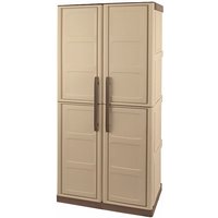 2’4 x 1’3 Shire Large Plastic Garden Storage Cupboard (0.73m x 0.39m) 2’4 x 1’3 Shire Large Plastic Garden Storage Cupboard (0.73m x 0.39m)