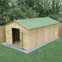 20′ x 10′ Forest Timberdale 25yr Guarantee Tongue & Groove Pressure Treated Windowless Double Door Apex Shed (3.21m x 6.00m) 20′ x 10′ Forest Timberdale 25yr Guarantee Tongue & Groove Pressure Treated Windowless Double Door Apex Shed (3.21m x 6.00m)