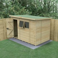 10′ x 6′ Forest Timberdale 25yr Guarantee Tongue & Groove Pressure Treated Pent Shed (3.07m x 2.02m) 10′ x 6′ Forest Timberdale 25yr Guarantee Tongue & Groove Pressure Treated Pent Shed (3.07m x 2.02m)