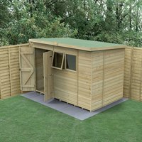 10′ x 6′ Forest Timberdale 25yr Guarantee Tongue & Groove Pressure Treated Double Door Pent Shed (3.07m x 2.02m) 10′ x 6′ Forest Timberdale 25yr Guarantee Tongue & Groove Pressure Treated Double Door Pent Shed (3.07m x 2.02m)