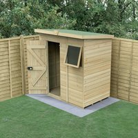 6′ x 4′ Forest Timberdale 25yr Guarantee Tongue & Groove Pressure Treated Pent Shed (1.95m x 1.38m) 6′ x 4′ Forest Timberdale 25yr Guarantee Tongue & Groove Pressure Treated Pent Shed (1.95m x 1.38m)