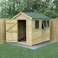 8′ x 6′ Forest Timberdale 25yr Guarantee Tongue & Groove Pressure Treated Apex Shed â 3 Windows (2.5m x 1.98m) 8′ x 6′ Forest Timberdale 25yr Guarantee Tongue & Groove Pressure Treated Apex Shed â 3 Windows (2.5m x 1.98m)