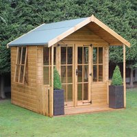 6′ x 8′ Traditional Broadway Wooden Summer House (1.83×2.44m) 6′ x 8′ Traditional Broadway Wooden Summer House (1.83×2.44m)