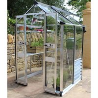 4′ x 4′ Halls Cotswold Birdlip Small Greenhouse with Toughened Glass (1.47m x 1.32m) 4′ x 4′ Halls Cotswold Birdlip Small Greenhouse with Toughened Glass (1.47m x 1.32m)