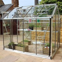 6′ x 6′ Halls Cotswold Burford Small Greenhouse with Toughened Glass (1.94m x 1.94m) 6′ x 6′ Halls Cotswold Burford Small Greenhouse with Toughened Glass (1.94m x 1.94m)