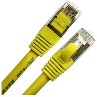 10m CAT8.1 Ethernet Cable Yellow LSZH 40Gbps