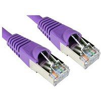 15m Ethernet Cable CAT6A Violet