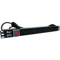 TV Cables Save 14% on 1U Horizontal PDU with 6 UK Sockets to C14