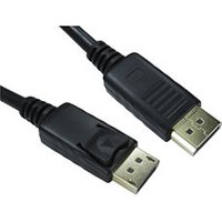1m Displayport Cable with Locking Connectors
