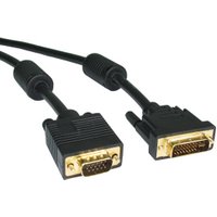 5m DVI-A to SVGA Cable