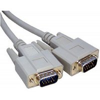 5m Grey VGA HD15male to HD15male cable