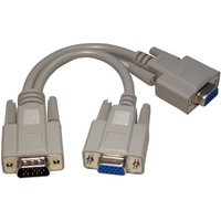 HD15male to 2x HD15 female video splitter