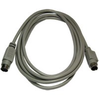 2m 6-Pin mini din male female