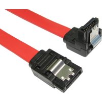 Locking SATA Cable 3Gbps Straight to Angle 90cm