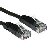 10M CAT5e Flat Network Cable Black