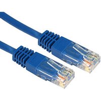 15cm CAT5e Ethernet Cable UTP 100MHz Moulded RJ45 Blue