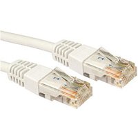 15cm CAT5e Ethernet Cable UTP 100MHz Moulded RJ45 White