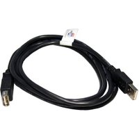 2M USB 2.0 Extension Cable Black