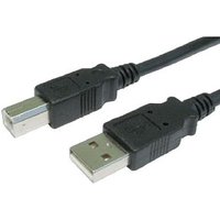 3M USB 2.0 A To B Data Cable Black