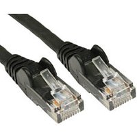 0.5m Black CAT6 Ethernet Network Cable