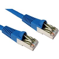 15m CAT6A SSTP LSOH Network Cable Blue 10GBase-T