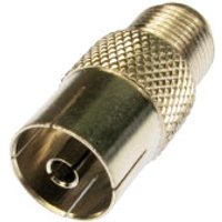F Type Female to Coax Female Adapter