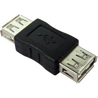 USB 2.0 Coupler Joiner Female to Female to Join Two USB A Cables