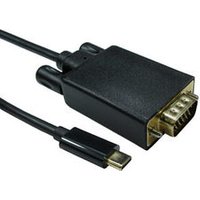 USB C to VGA Cable 3m 1080p 60Hz Support