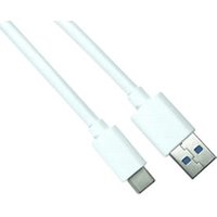 Newlink USB C to A Cable 1m White 5Gbps 15W (5V 3A)