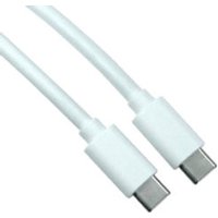 1.5m USB C to C to Cable White 5Gbps 15W (5V 3A)