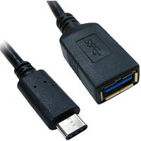 USB type C to USB type A Female USB 3.0 OTG Adapter 15cm