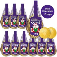 Dairy Milk Chocolate Christmas Coins Bag