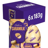 Cadbury Caramilk Chocolate Easter Egg 183g (Box of 6)