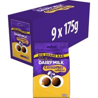 Dairy Milk Caramel Nibbles Share Bag 175g (Box of 9)