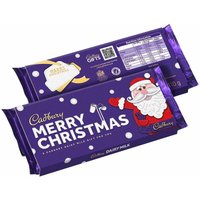 Merry Christmas Dairy Milk Chocolate Bar