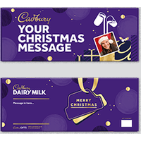 Christmas Dairy Milk Gift Bar 850g with Sleeve XX Large