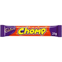 Cadbury Gifts Direct Enjoy a 13% Discount on Cadbury Chomp Chocolate Bar 21g