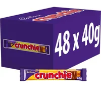 Cadbury Gifts Direct 15% Discount on Cadbury Crunchie Chocolate Bars 40g Pack of 48