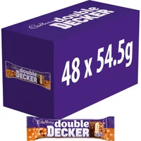 Double Decker Chocolate Bar 54.5g (Box of 48)