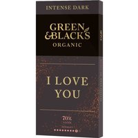 & Blacks I Love You 70% Dark Chocolate Bar