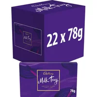 Cadbury Milk Tray Chocolate Box 78g (Box of 22)