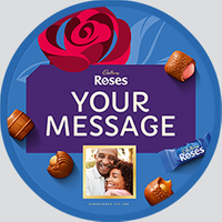 Cadbury Gifts Direct Enjoy 14% Off Personalised Roses Tub Offer