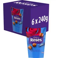 Cadbury Roses Chocolate Carton 240g (Box of 6)