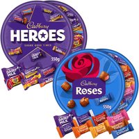 Heroes & Roses Chocolate Tubs
